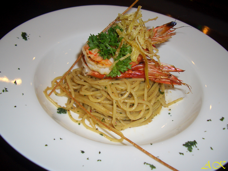 Prawn Aglio Olio