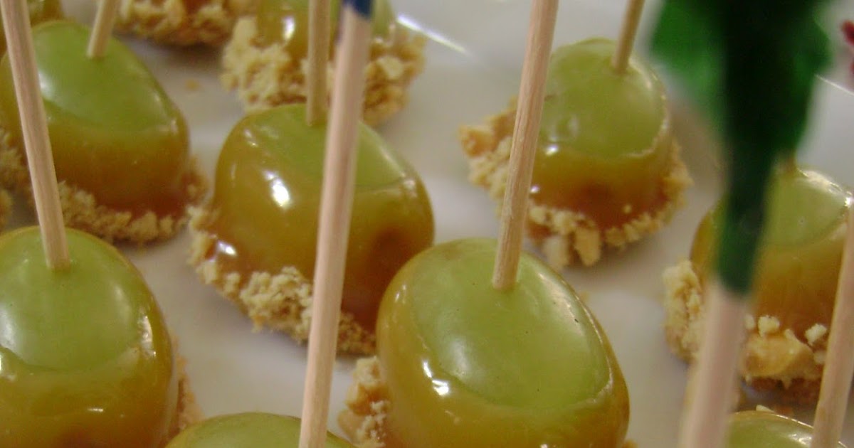 I Love 2 Cook Crunchy Green Grapes With Caramel