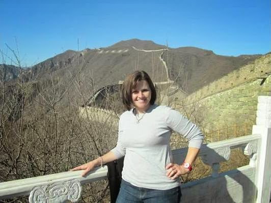 Mrs. Hughes in China 2013