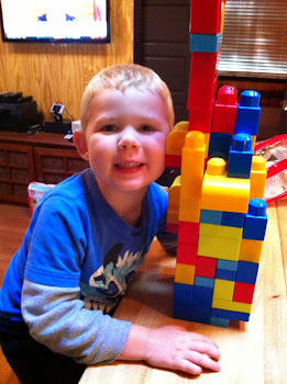 James and his tower!