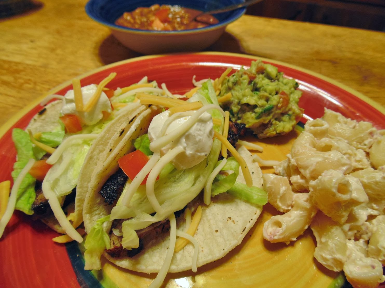 Cookin' It Up In Texas Flat Iron Steak Street Tacos and Roasted Pepper