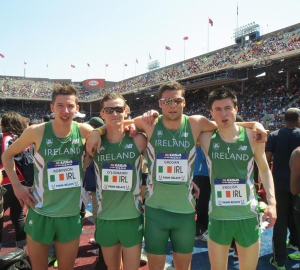 Running in Cork, Ireland Irish Team place 5th at 2013 Penn Relays