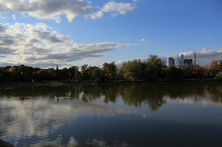 Novodevichy Reflecting Pond Moscow