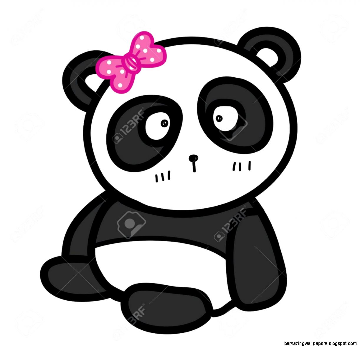 Cute Anime Panda Bear | Amazing Wallpapers