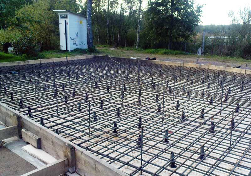 How to create Floating Concrete Slab Construction & Engineering Arena