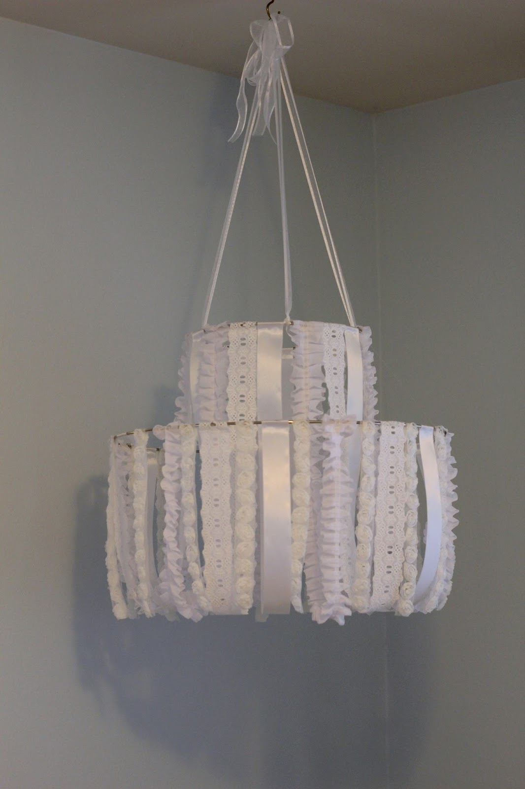 Meet the Matterns DIY Ribbon Chandelier Mobile