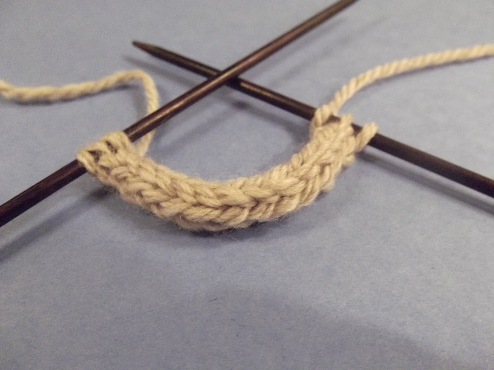 Midnightsky Fibers Knit a Funky Icord Hat Topper