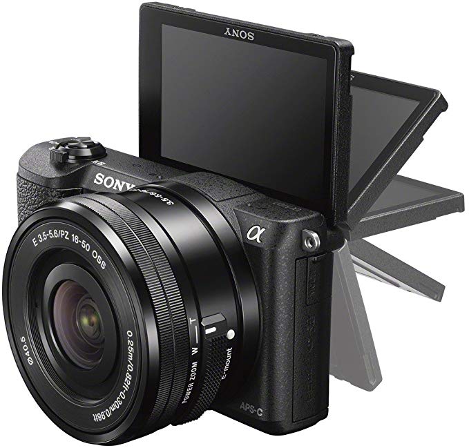 Sony Alpha a5100 with 16-50mm Lens, Mirrorless Camera, Black