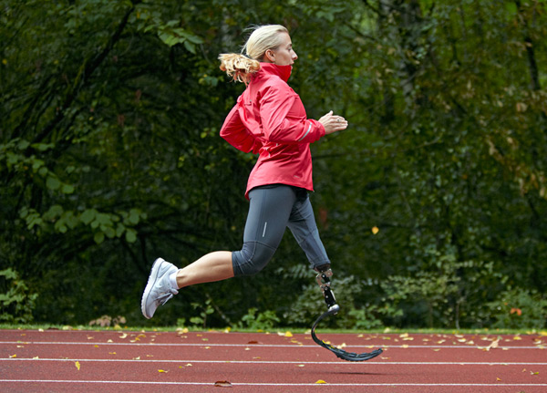 Image result for runner with artificial legs
