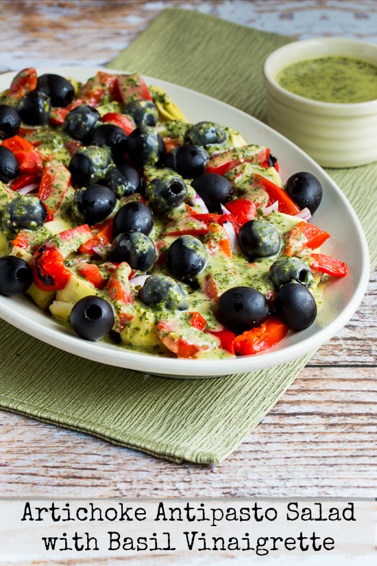 Artichoke Antipasto Salad with Basil Vinaigrette (Video) Kalyn's Kitchen