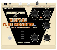 Teste do pedal de distorção overdrive para guitarra Tube Monster da Behringer na Central do Rock
