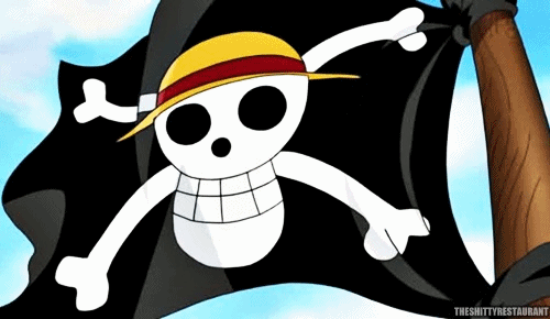 if you want to live happy، smile ! One+piece+brook+nami+zoro+anime+gif+10