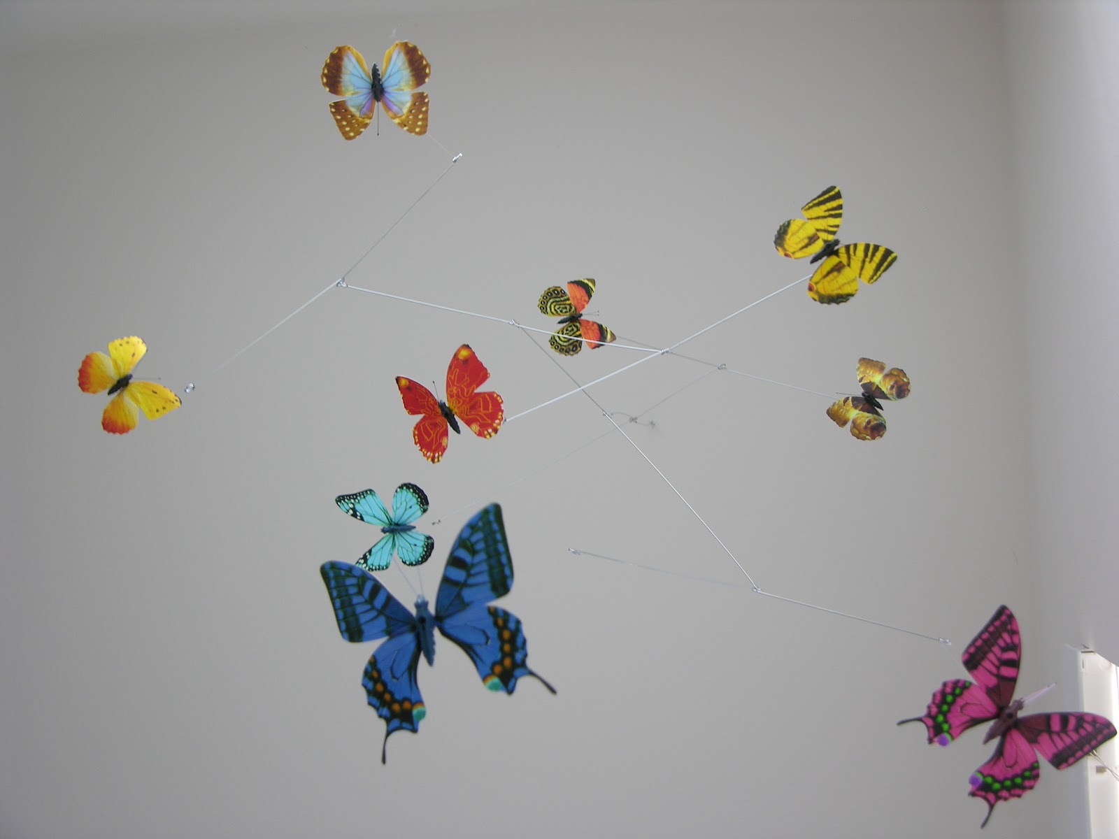 MJ Ornaments Butterfly Mobile DIY