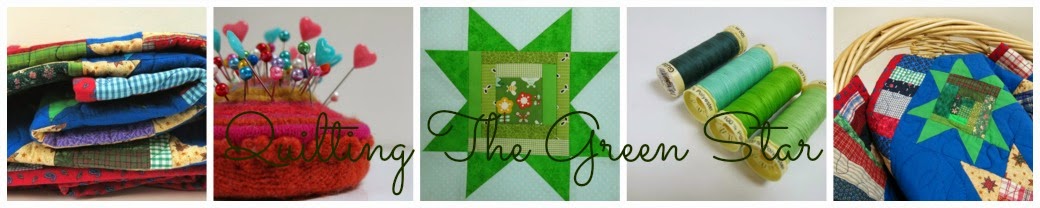 Quilting the Green Star