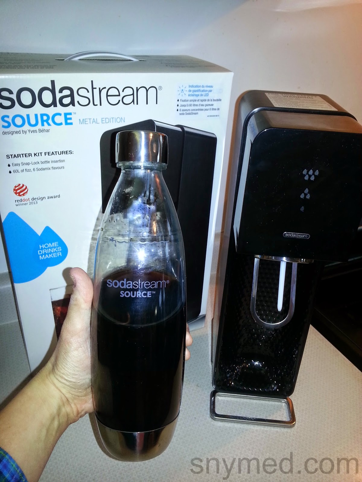 SodaStream Drink Maker Does BubblesMyWay (VIDEO) & CONTEST (OVER