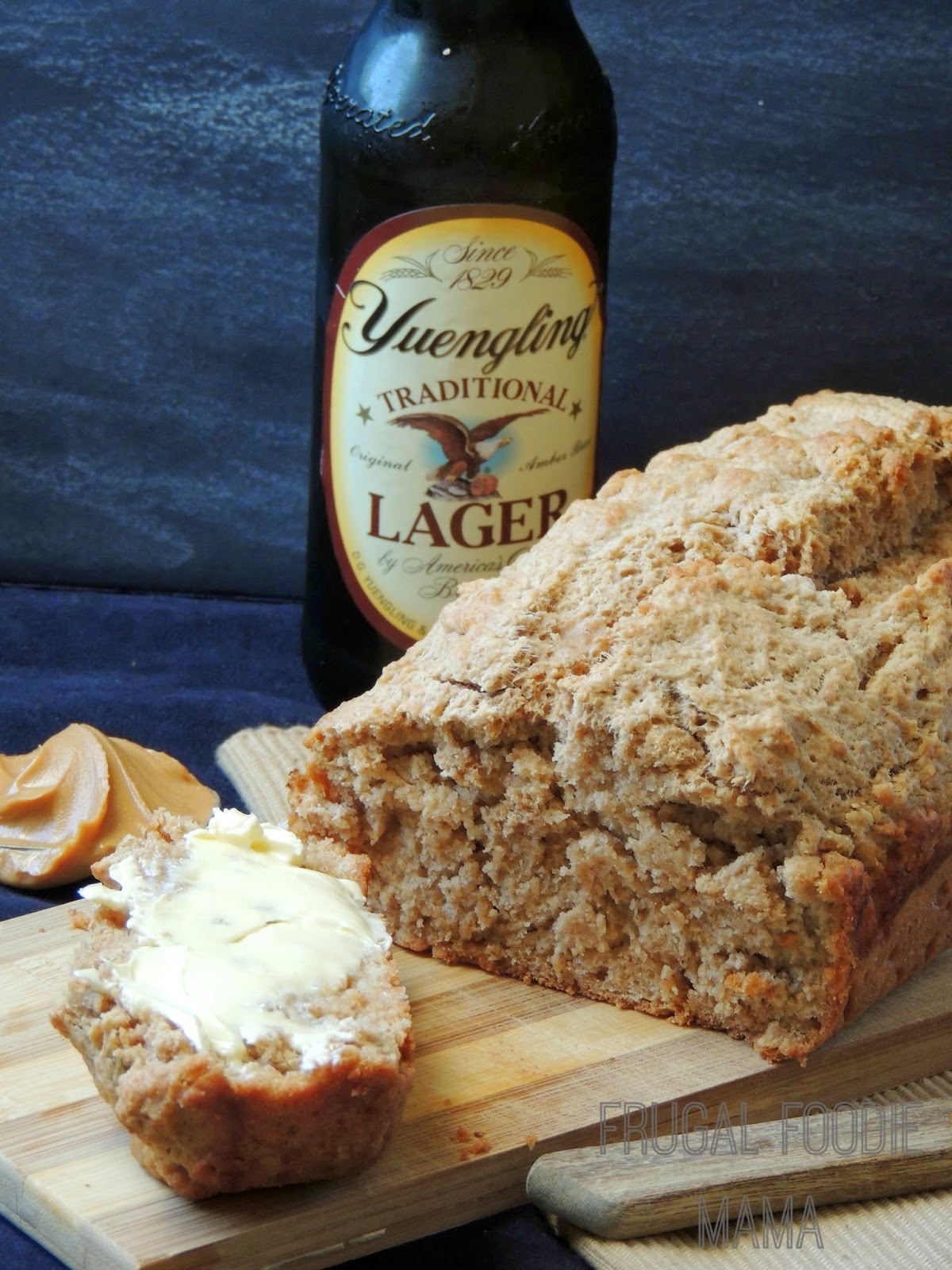 Frugal Foodie Mama Homemade Peanut Butter Beer Bread