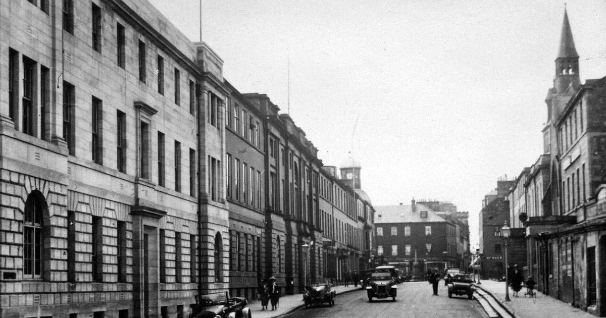 Tour Scotland Photographs Old Photographs St Catherine Street Cupar