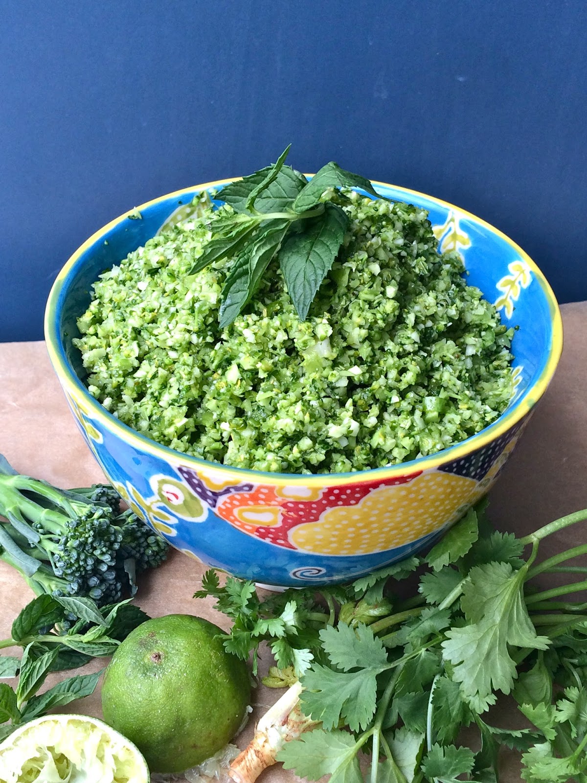 Passionately Raw! Mexican Green "Rice" Recipe