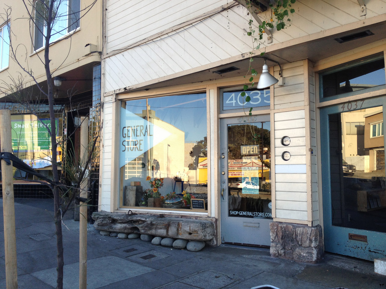 Une touche de rose ENG General Store San Francisco