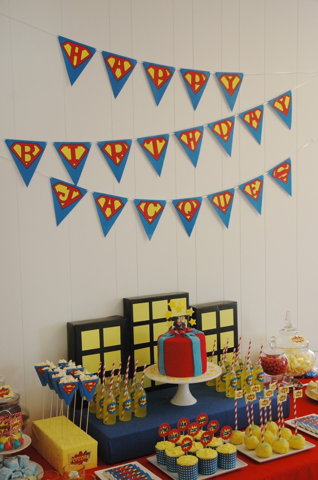 Polka Dot Daze Superman Party