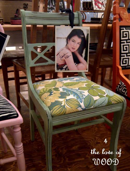 4 the love of wood CHARITY chairs for charity auction