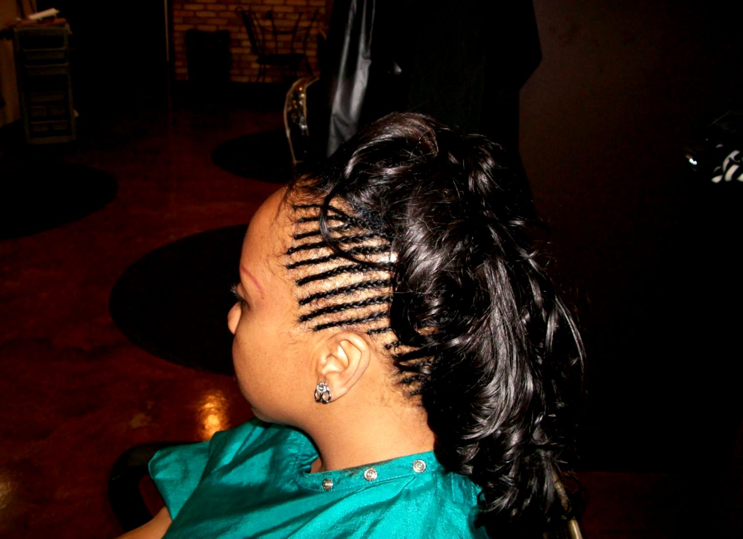 Braided Mohawk with Weave Hairstyles for Black Women Braided Mohawk with Weave Hairstyles for Black Women