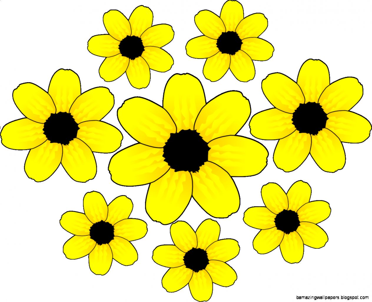 Yellow Flower Clip Art ClipArt Best Yellow Flower Clip Art ClipArt Best