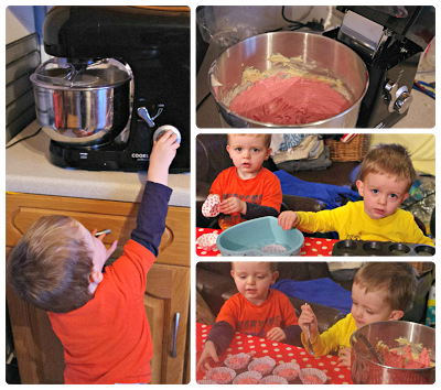 Baking with toddlers