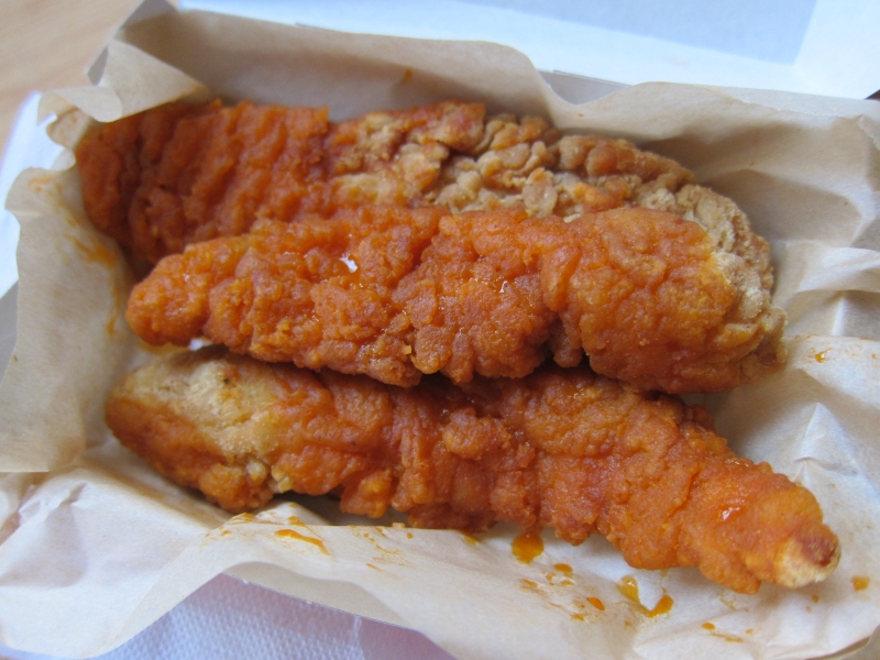 Review Burger King Buffalo Chicken Strips Brand Eating
