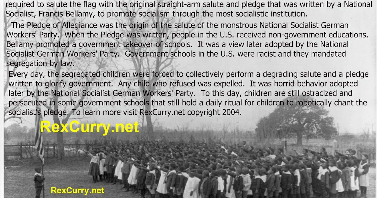 Daniel Ruth Exposed: Bellamy salute was Nazi salute. Stop the Pledge of