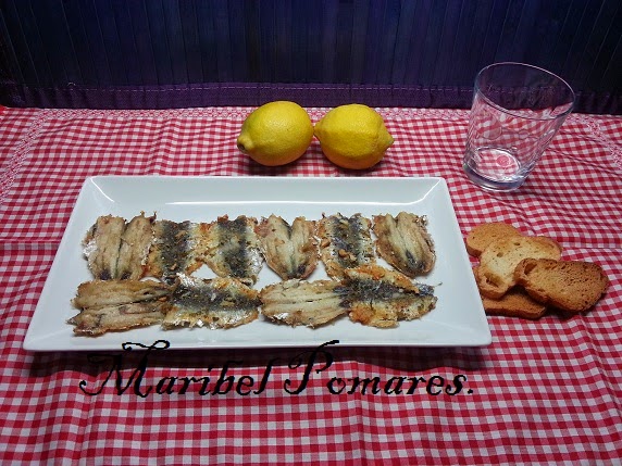 Sardinas Al Horno.
