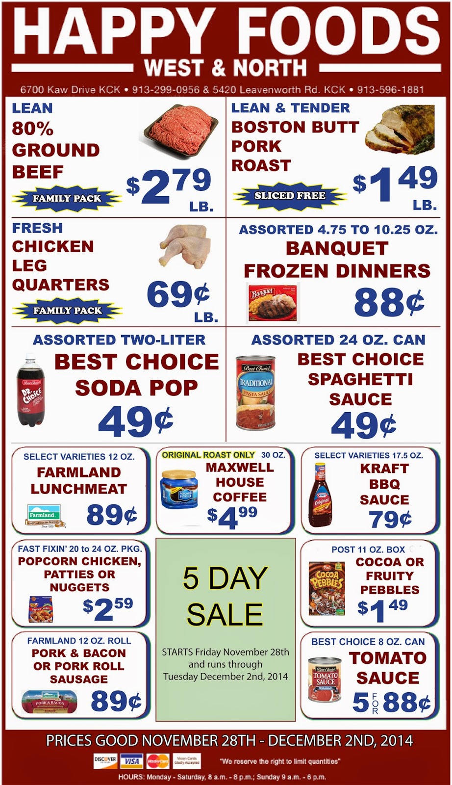 Kansas City Kansan SPONSORED POST This week's Happy Foods Ad