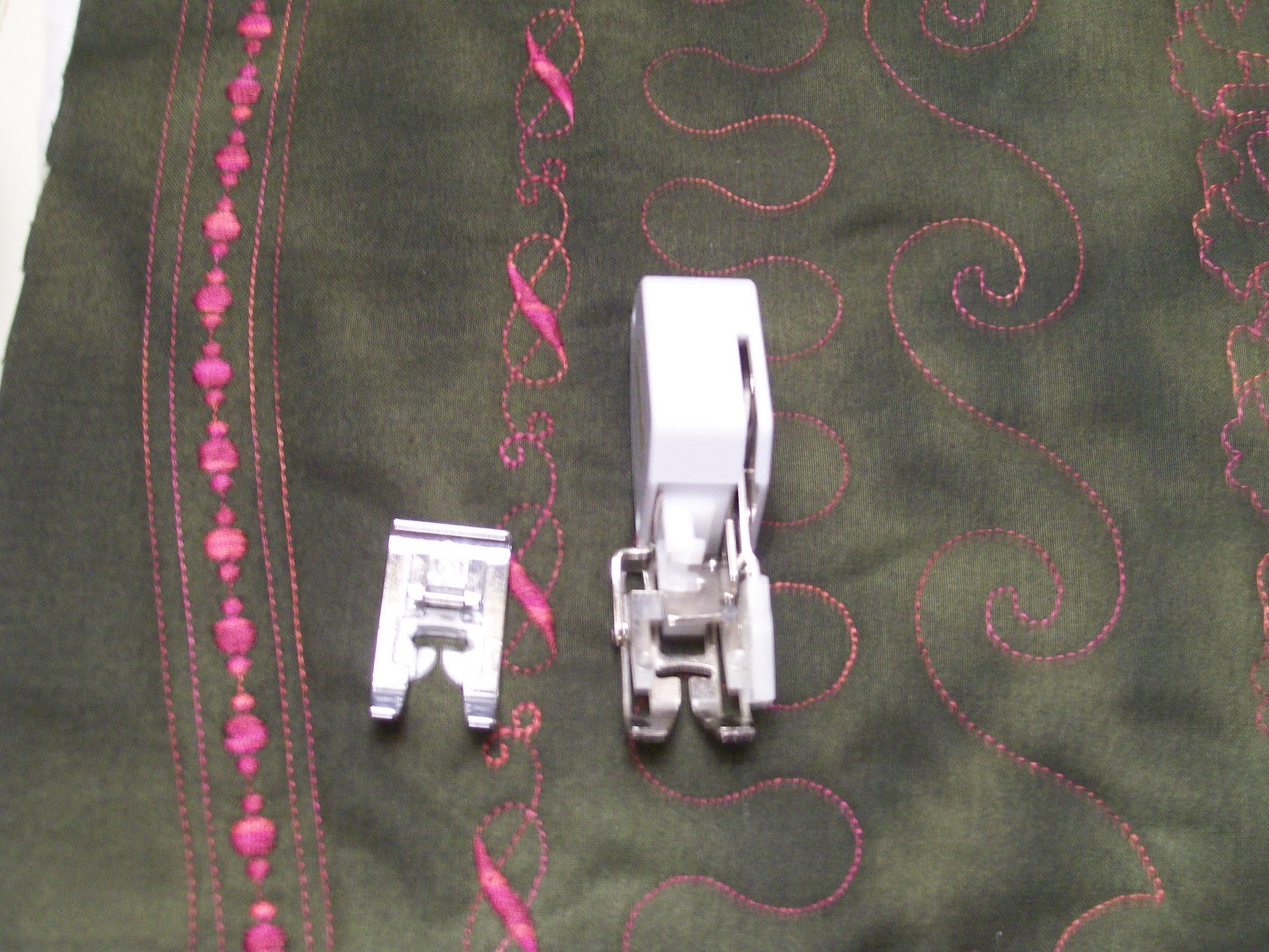 Color Me Quilty Quilting with Decorative Stitches Experiment