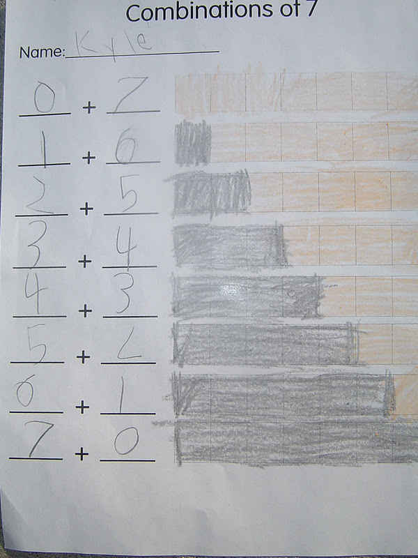 Mrs. T's First Grade Class: Addition Combinations