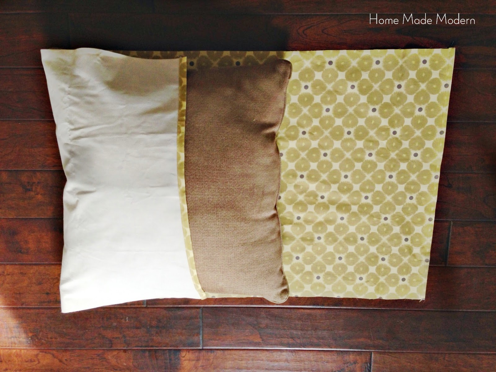 Home Made Modern How to Make a Dog Bed (And Win Custom Fabric From