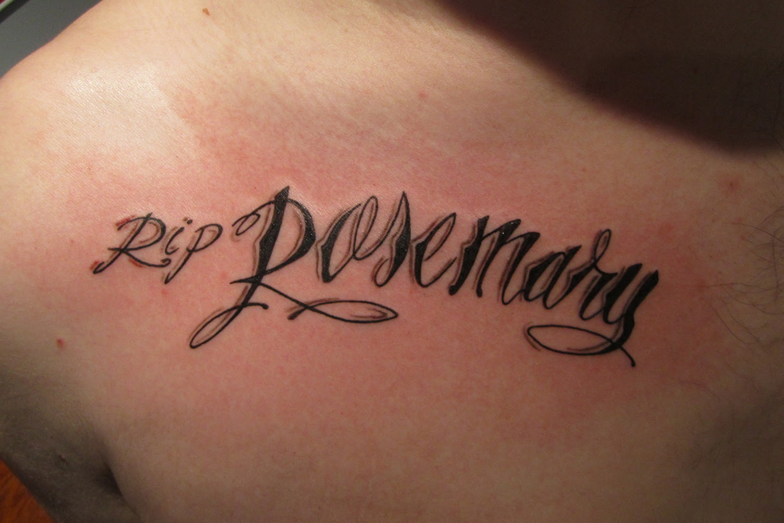 Biblical Script Tattoo