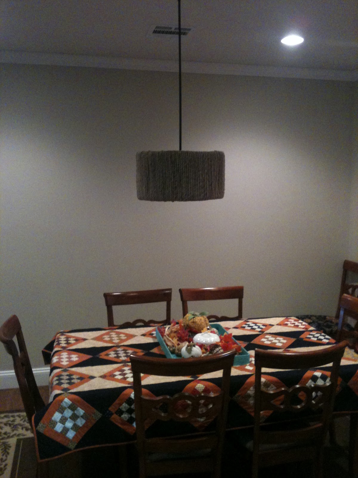 Made Down South Rope Wrapped Dining Room Light Fixture