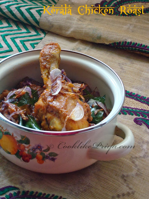 Cook like Priya: Kerala Chicken Roast | Indian Chicken Roast