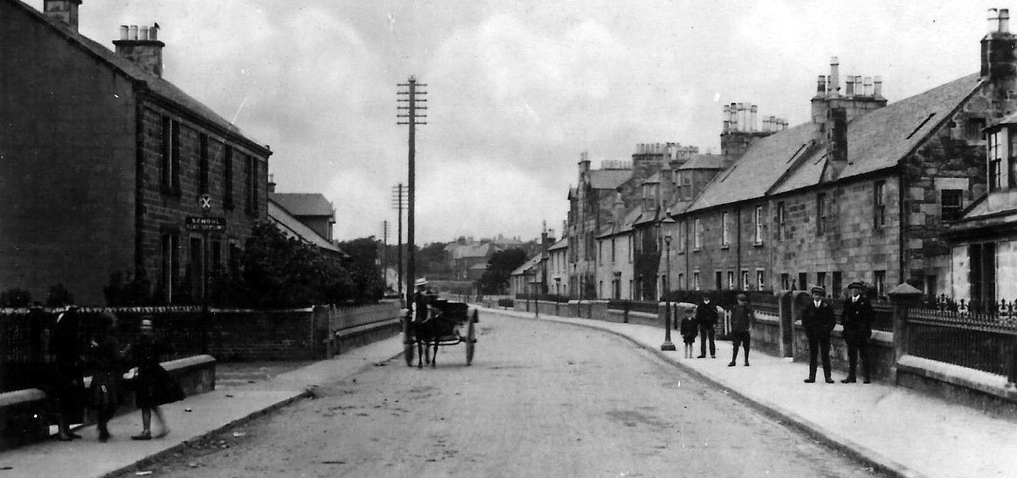 Tour Scotland Photographs Old Photograph Dalry Road Kilwinning Scotland