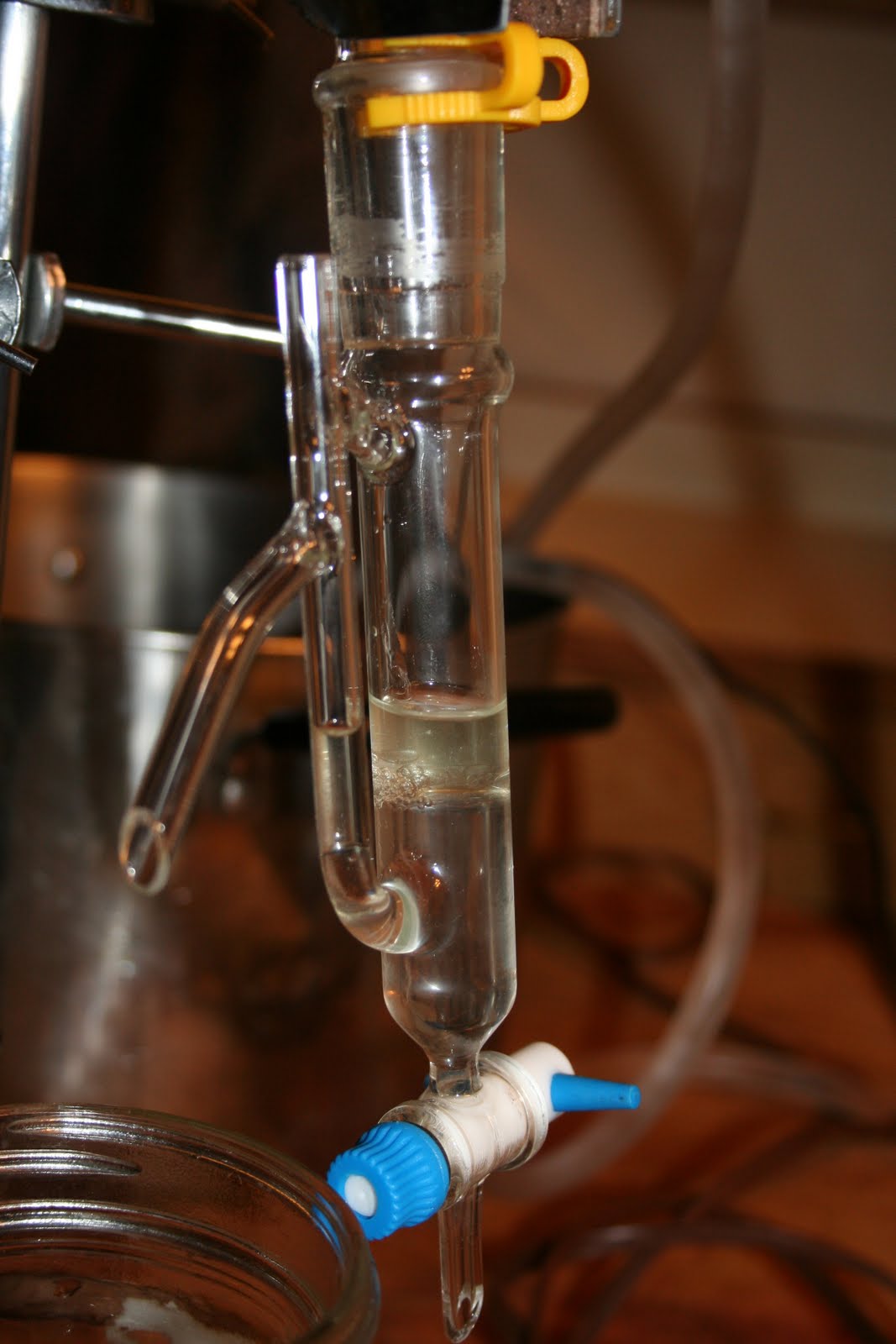 the joy jar. Essential Oil Distillation...with steam!