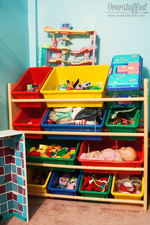 How to Declutter and Organize Toys Overstuffed