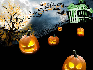 Spooky Halloween Dark Gothic Wallpaper
