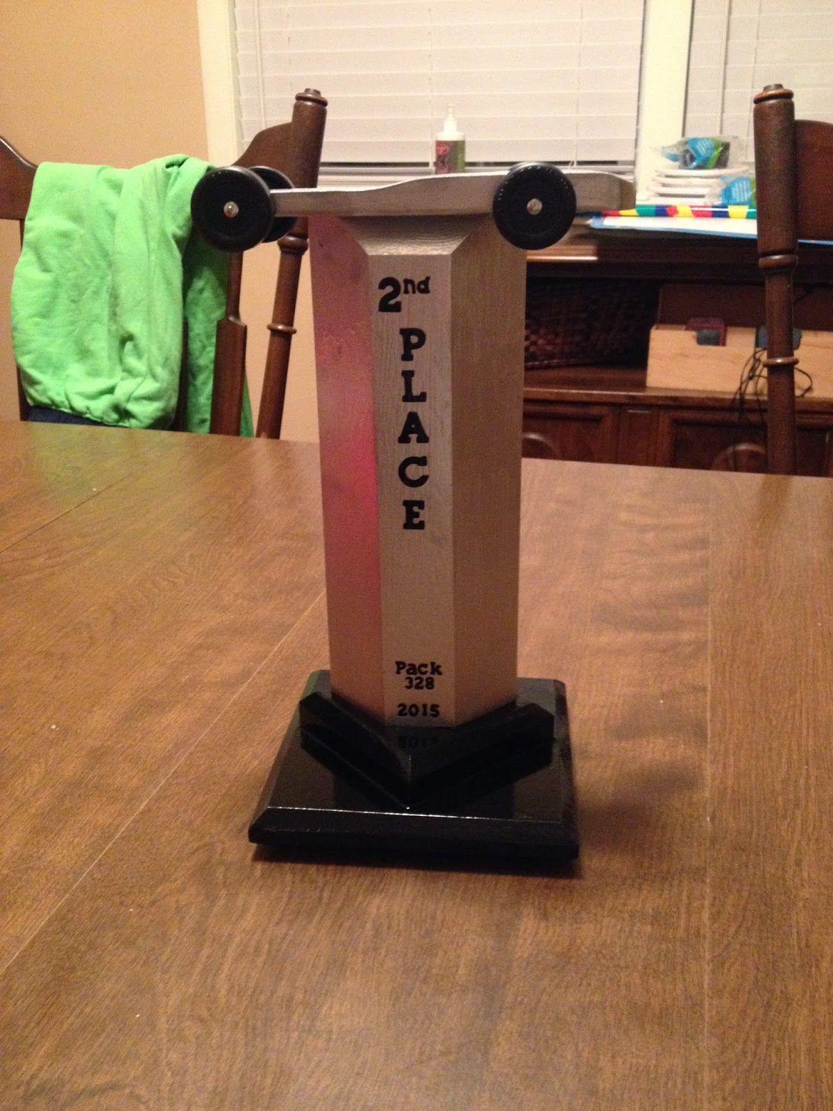 Projects from the DIY Pinewood Derby Trophies