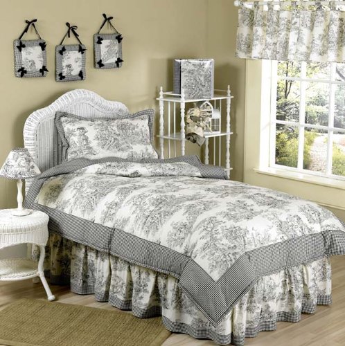 total fab black and white cream toile damask comforters total fab black and white cream toile damask comforters