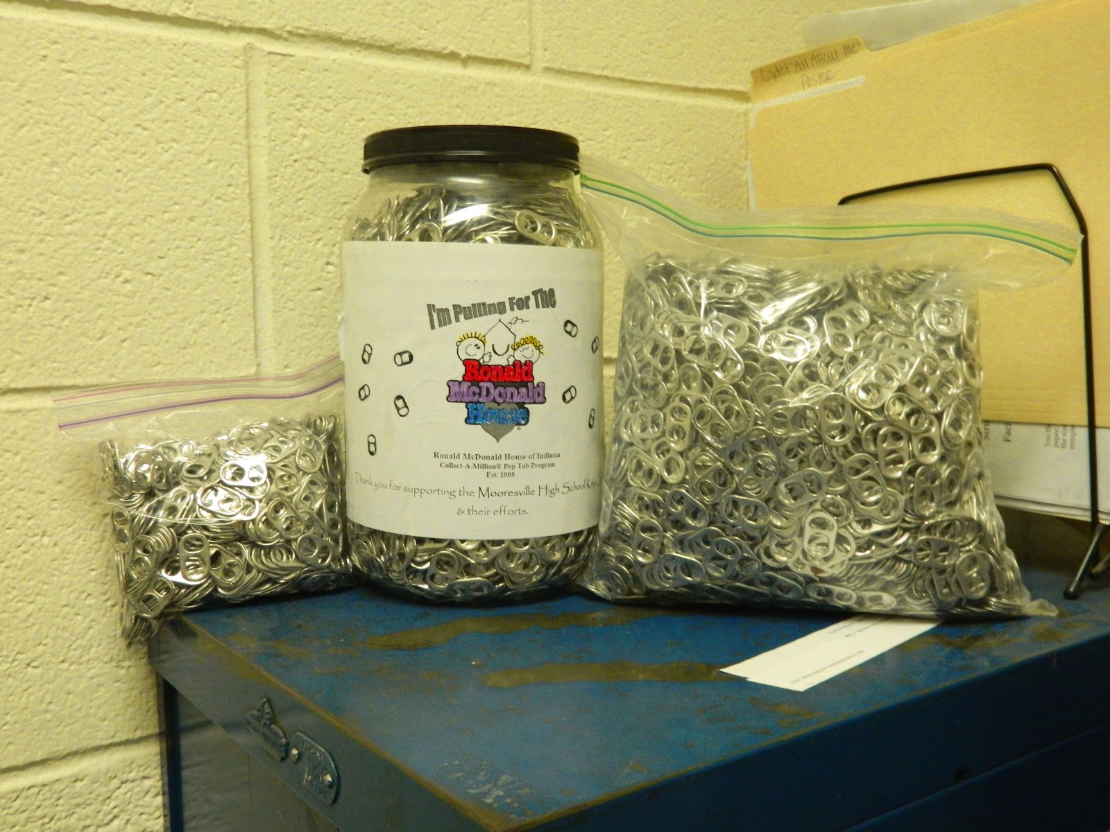 Pulse (Archive) Pop Tabs for Ronald McDonald House