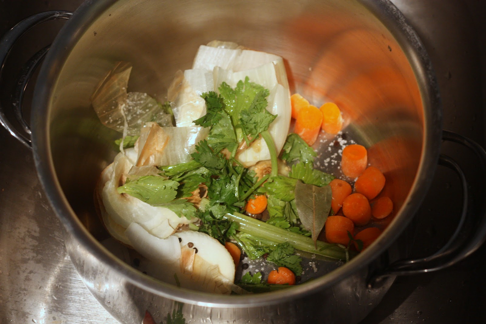 Homemade Vegetable Broth Everyday Reading