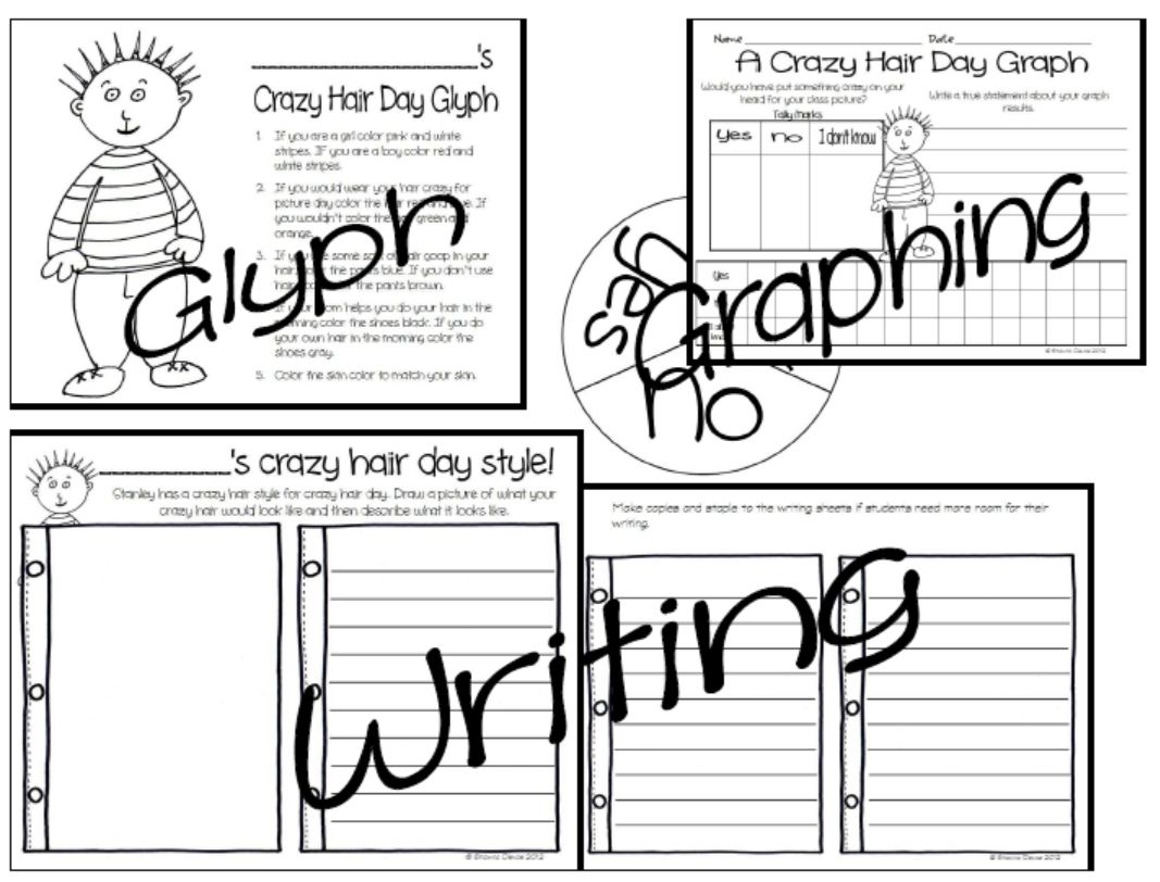 The Picture Book Teacher's Edition Crazy Hair Day by Barney Saltzberg