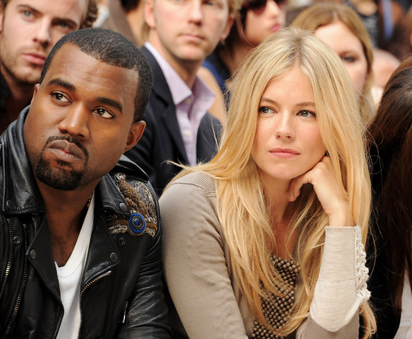 Kanye West - Burberry Spring Summer 2012 Womenswear Show - Front Row