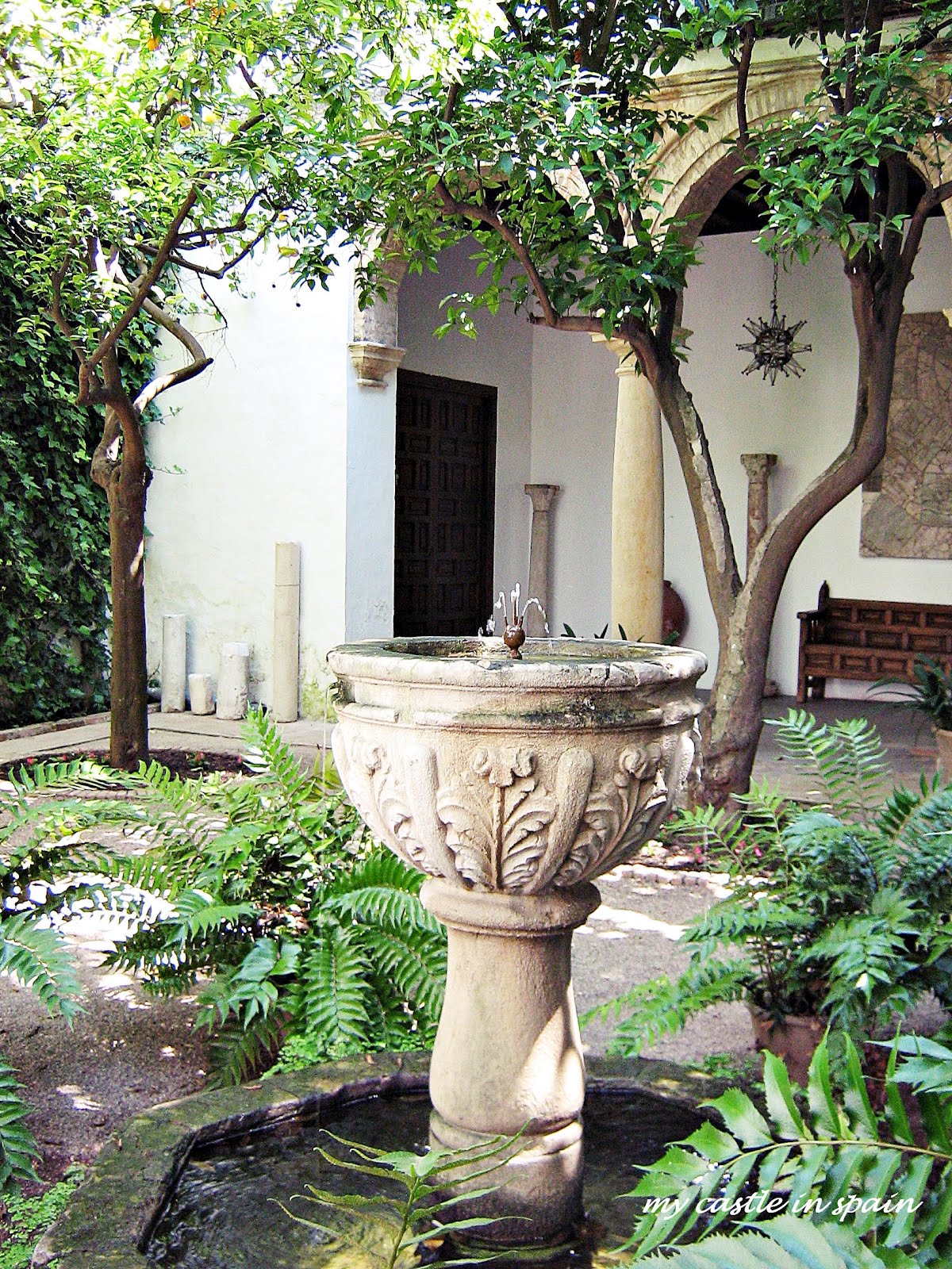 The beauty of the Andalusian patio