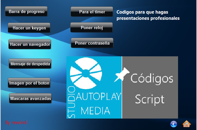 Codigos Autoplay Media Studio  for computer